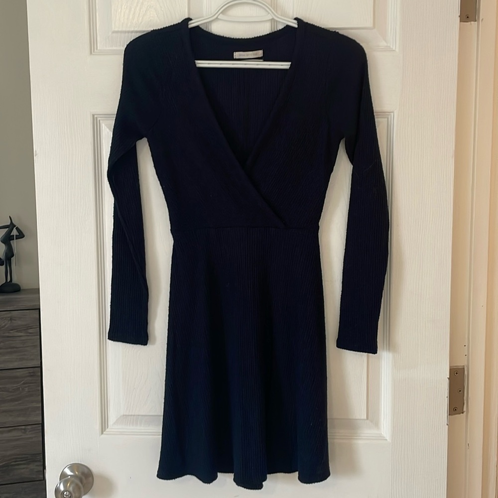 Urban Outfitters Navy Blue Sweater Dress